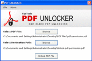 PDF Restriction Removal screenshot